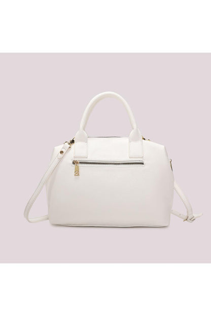 MIMI' MUA' - Borsa a bauletto con motivo ad onda