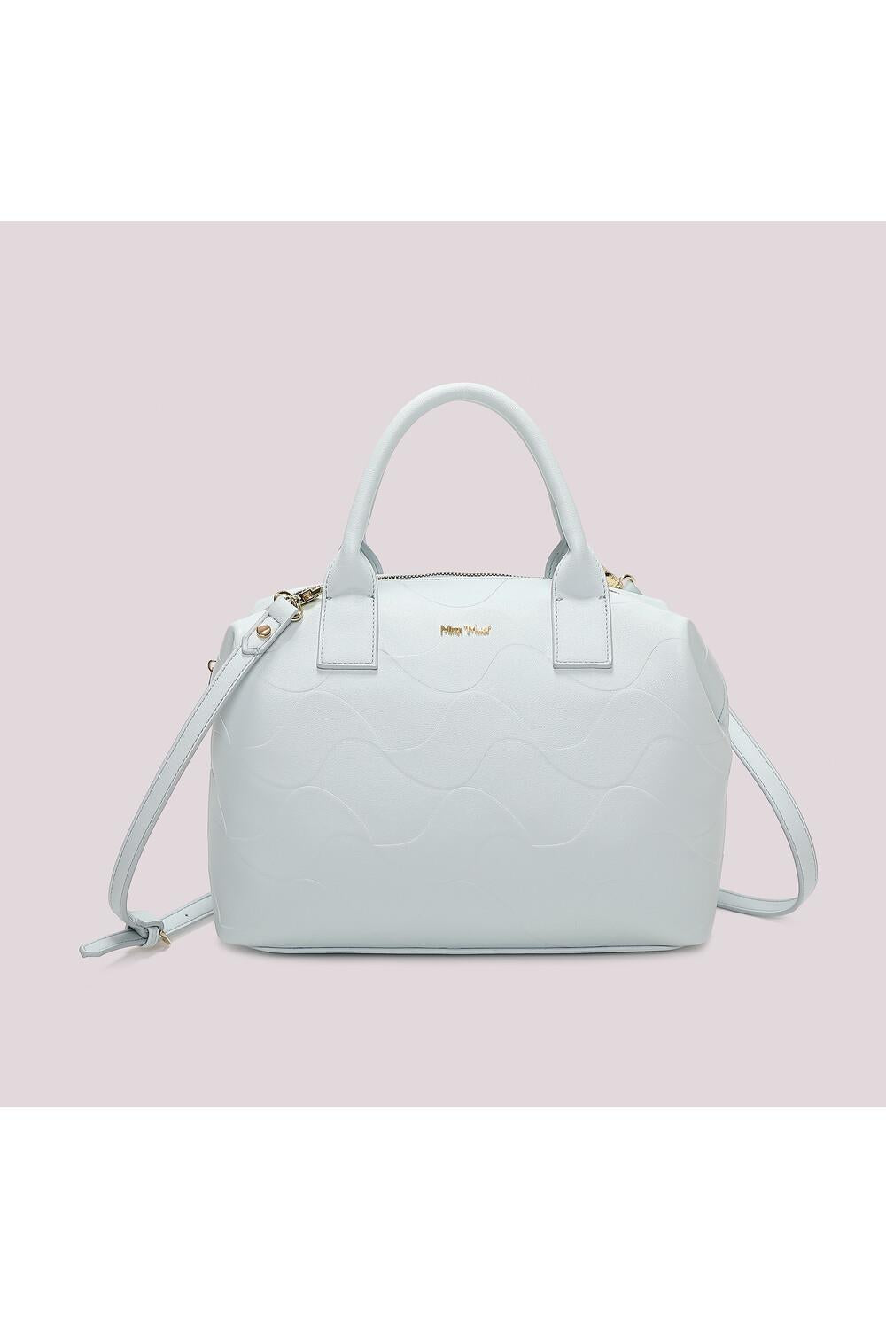 MIMI' MUA' - Borsa a bauletto con motivo ad onda