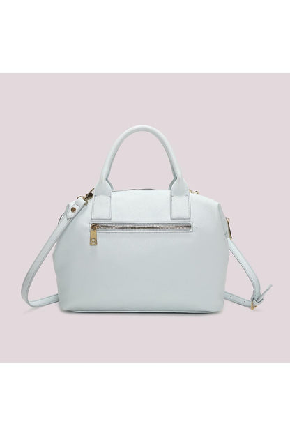 MIMI' MUA' - Borsa a bauletto con motivo ad onda