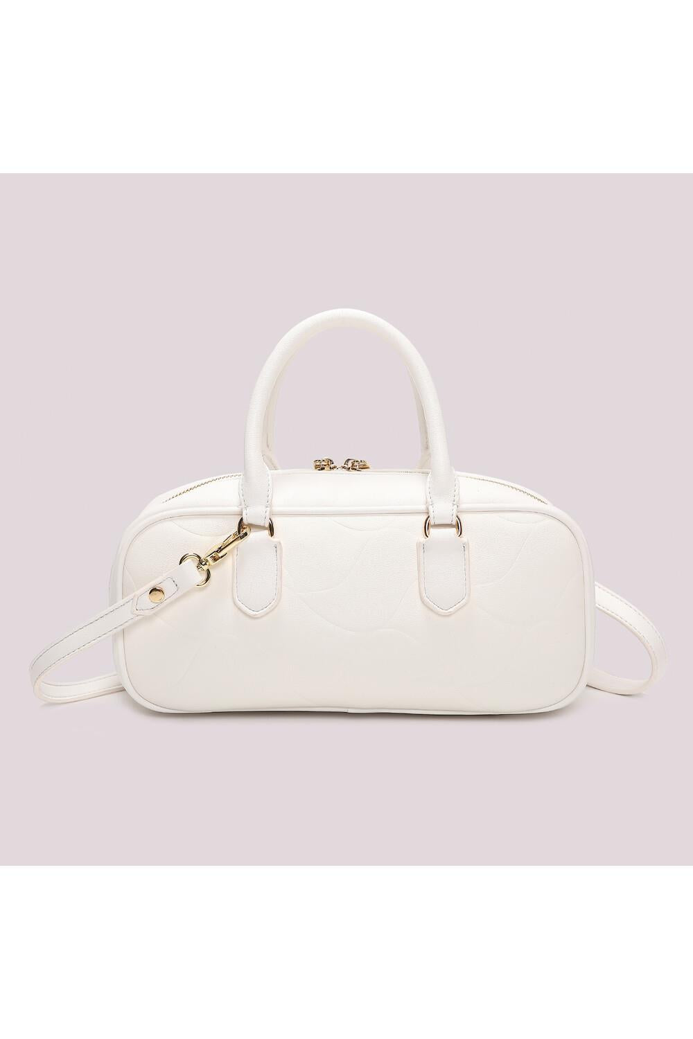 MIMI' MUA' - Borsa baguette con motivo ad onda