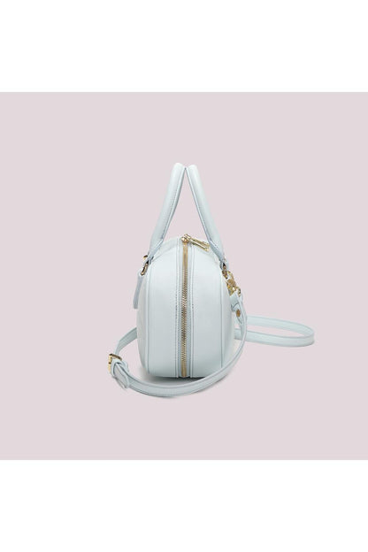 MIMI' MUA' - Borsa baguette con motivo ad onda