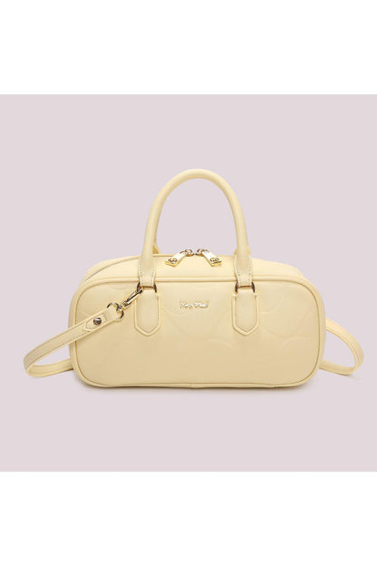 MIMI' MUA' - Borsa baguette con motivo ad onda