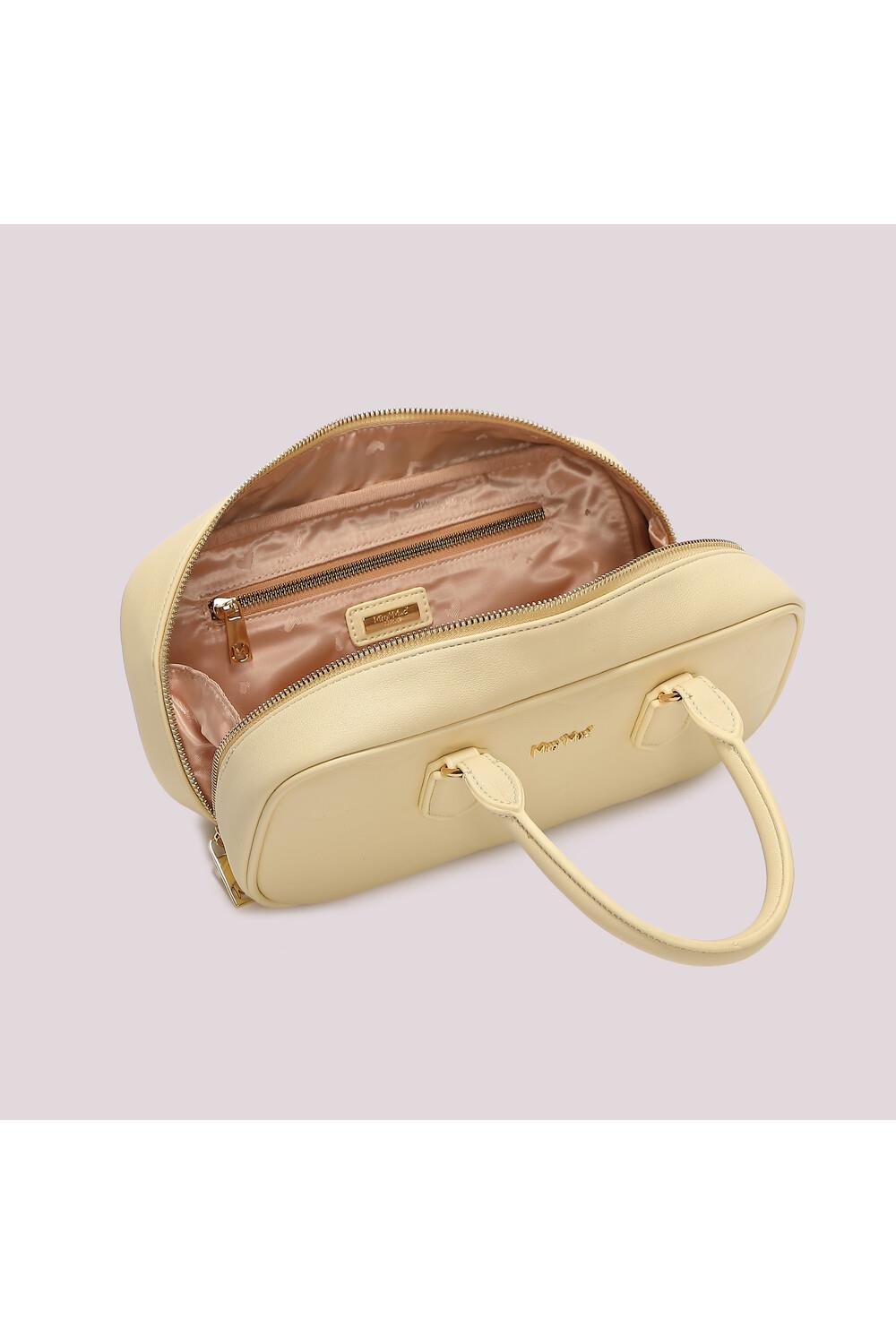 MIMI' MUA' - Borsa baguette con motivo ad onda