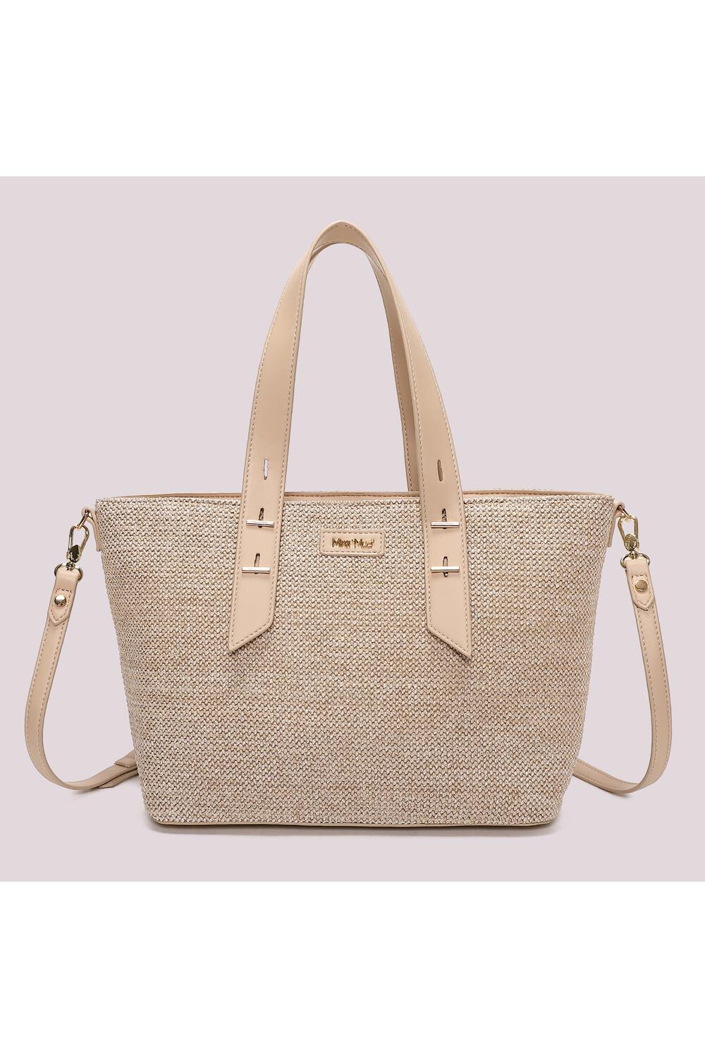 MIMI' MUA' - Borsa shopper in paglia