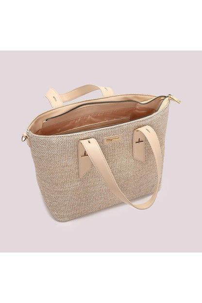 MIMI' MUA' - Borsa shopper in paglia