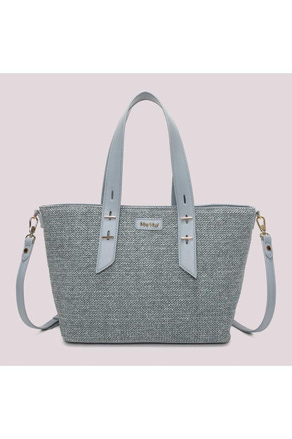 MIMI' MUA' - Borsa shopper in paglia