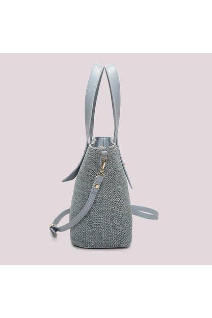 MIMI' MUA' - Borsa shopper in paglia