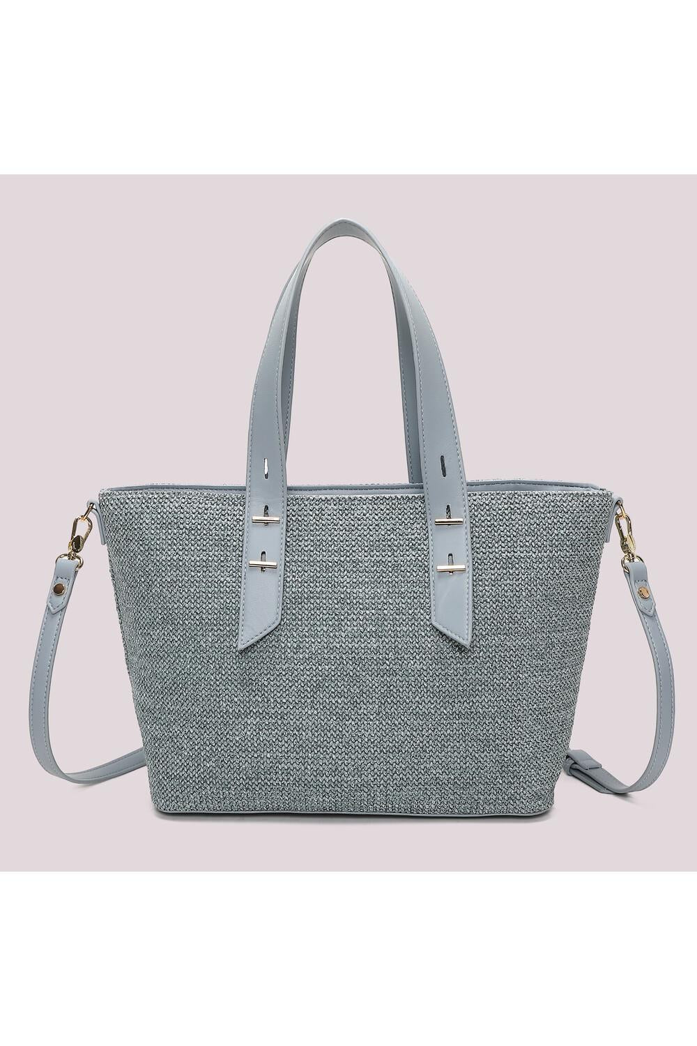 MIMI' MUA' - Borsa shopper in paglia