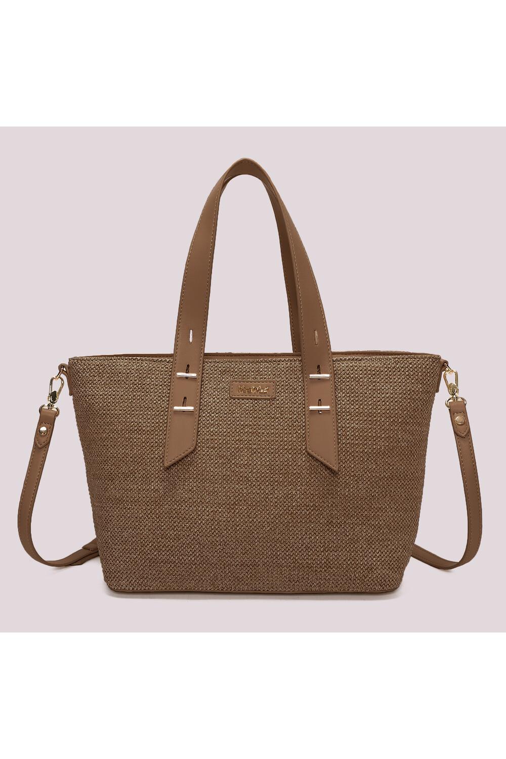 MIMI' MUA' - Borsa shopper in paglia