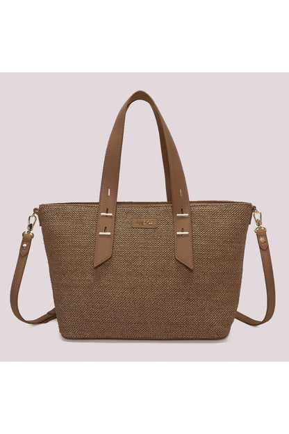 MIMI' MUA' - Borsa shopper in paglia