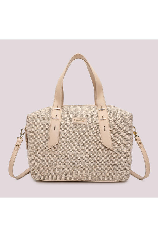 MIMI' MUA' - Borsa a bauletto in paglia