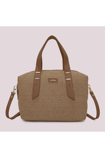 MIMI' MUA' - Borsa a bauletto in paglia