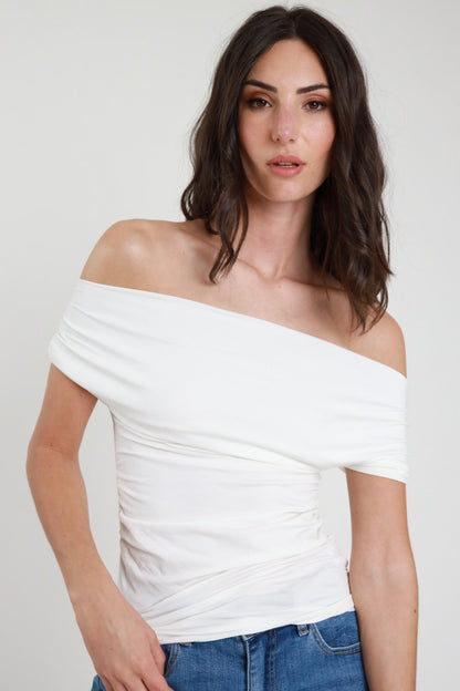 SUSY MIX - T-shirt scollo shiffer