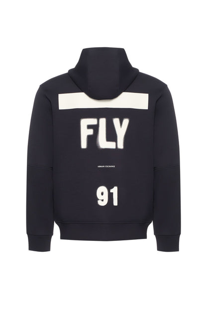 ARMANI EXCHANGE - fFelpa con zip