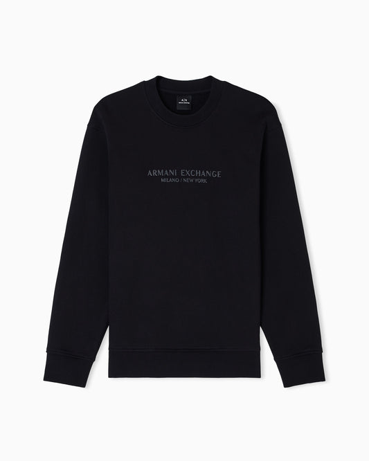 ARMANI EXCHANGE - Felpa girocollo con logo