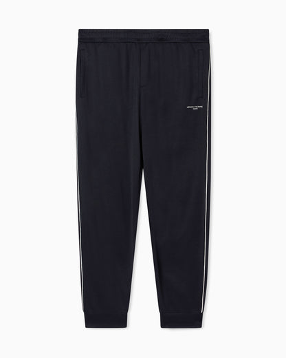 ARMANI EXCHANGE - Pantaloni jogger piping a contrasto