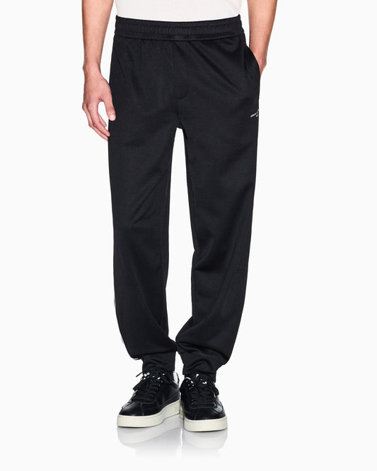 ARMANI EXCHANGE - Pantaloni jogger piping a contrasto