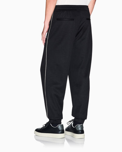 ARMANI EXCHANGE - Pantaloni jogger piping a contrasto