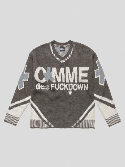 COMME DES FUCKDOWN - Maglia jaquard