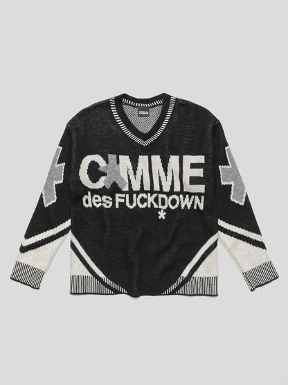 COMME DES FUCKDOWN - Maglia jaquard