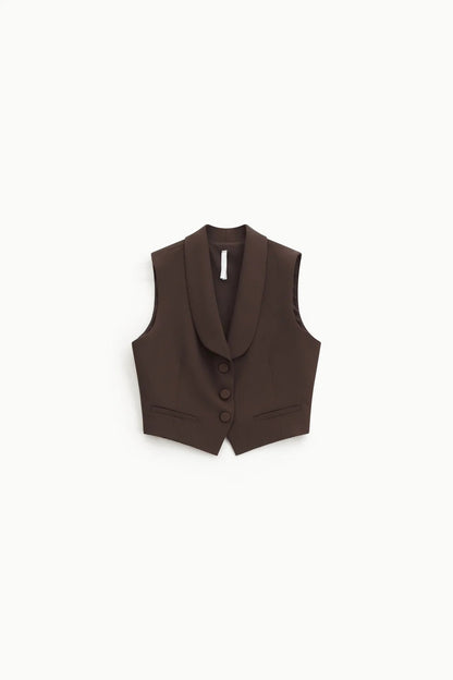 IMPERIAL - Gilet con bottoni e tasche