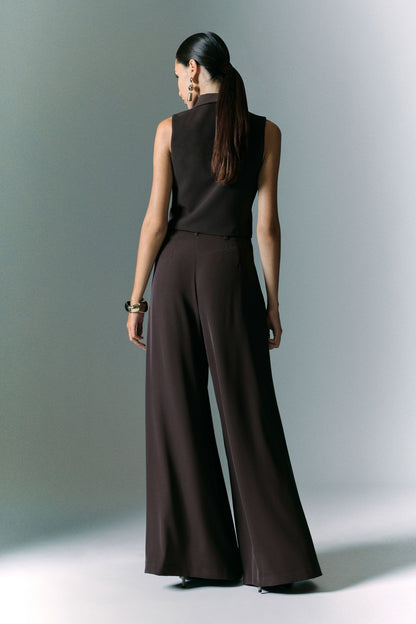 IMPERIAL - Pantaloni ampi con cintura regolabile