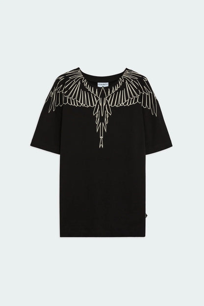 COUNTY OF MILAN - T-shirt con stampa aquila geometrica