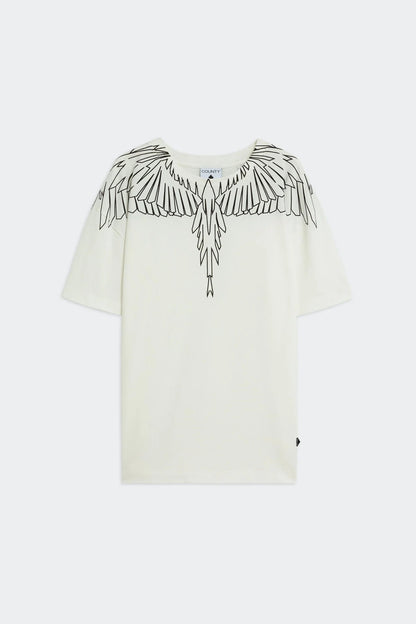 COUNTY OF MILAN - T-shirt con stampa aquila geometrica