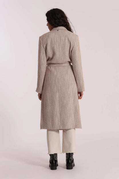 MIMI' MUA' - Cappotto spigato