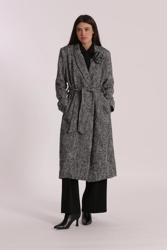 MIMI' MUA' - Cappotto spigato