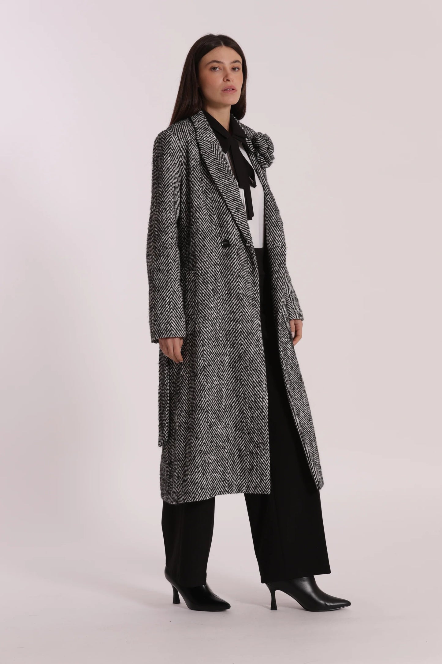 MIMI' MUA' - Cappotto spigato