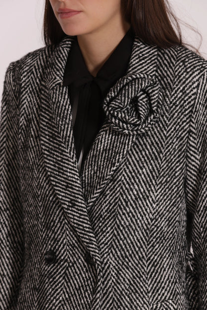 MIMI' MUA' - Cappotto spigato