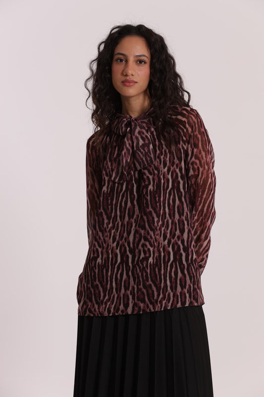 MIMI' MUA' - Blusa con fusciacca