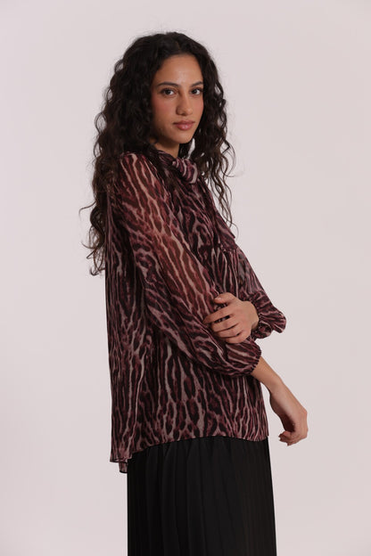 MIMI' MUA' - Blusa con fusciacca