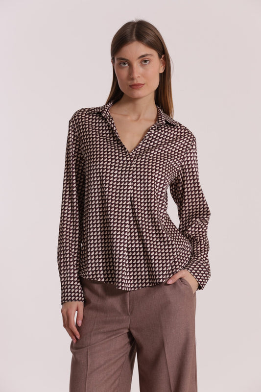 MIMI' MUA' - Blusa con scollo a V