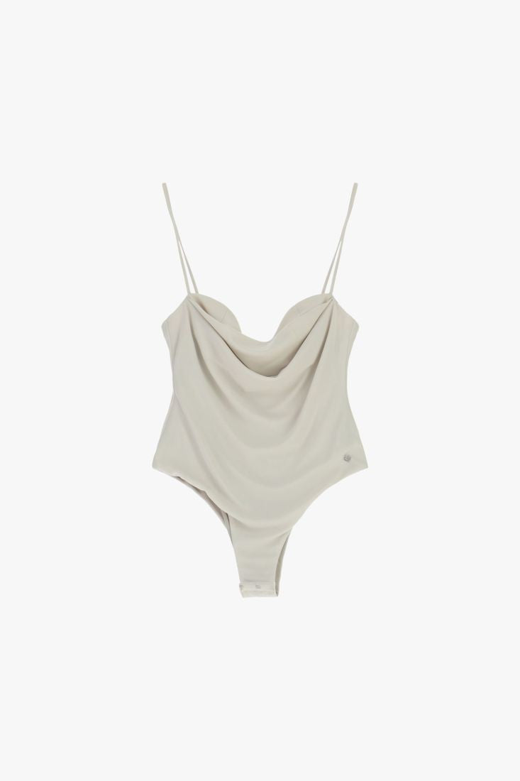 PLEASE - Body con scollo a cuore