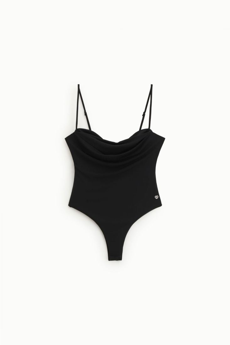 PLEASE - Body con scollo a cuore