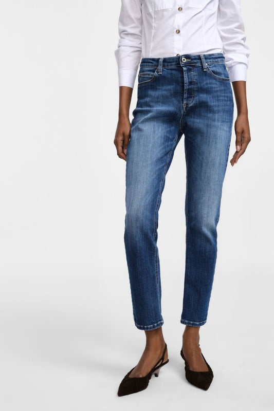 PLEASE - Jeans a gamba diritta lavaggio chiaro