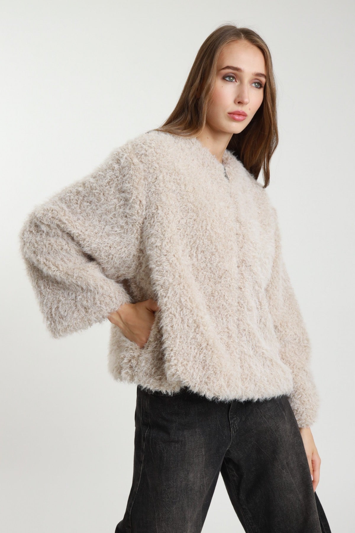 SUSY MIX - Bomber in ecopelliccia