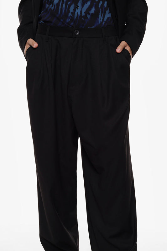IMPERIAL - Pantaloni ampi a vita media