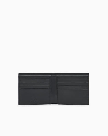ARMANI EXCHANGE - Portafoglio bifold in pelle