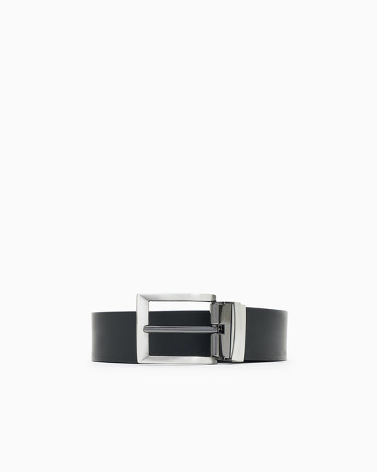 ARMANI EXCHANGE - Cintura in pelle con logo