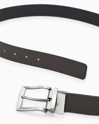 ARMANI EXCHANGE - Cintura in pelle con logo