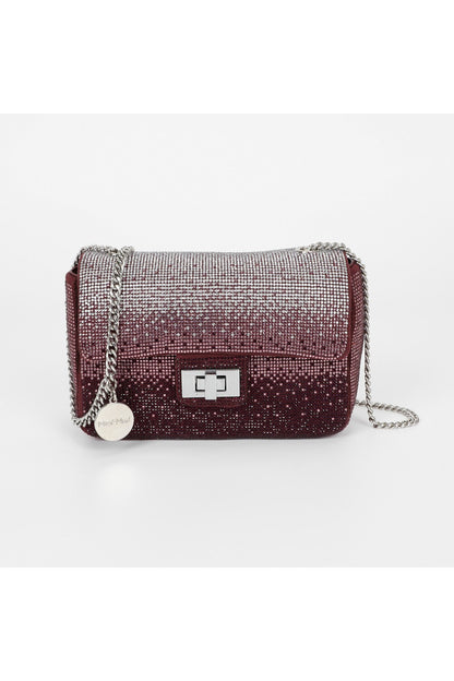MIMI' MUA' - Borsa a tracola con strass