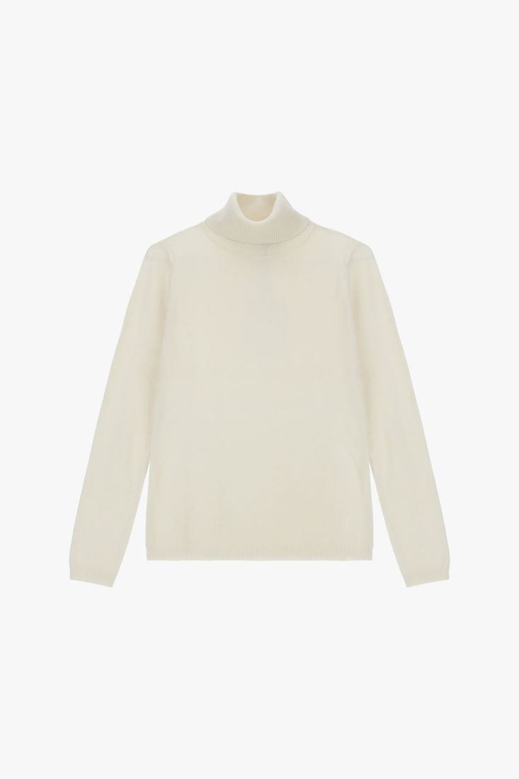 PLEASE - Maglione dolcevita regular-fit tinta unita