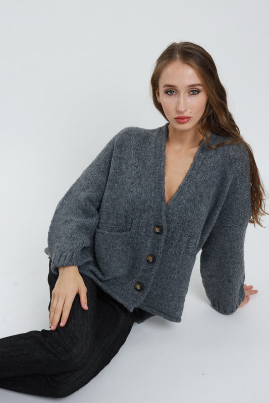 SUSY MIX - Cardigan con bottoni