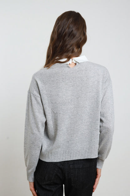 SUSY MIX - Maglia con dettagli in strass