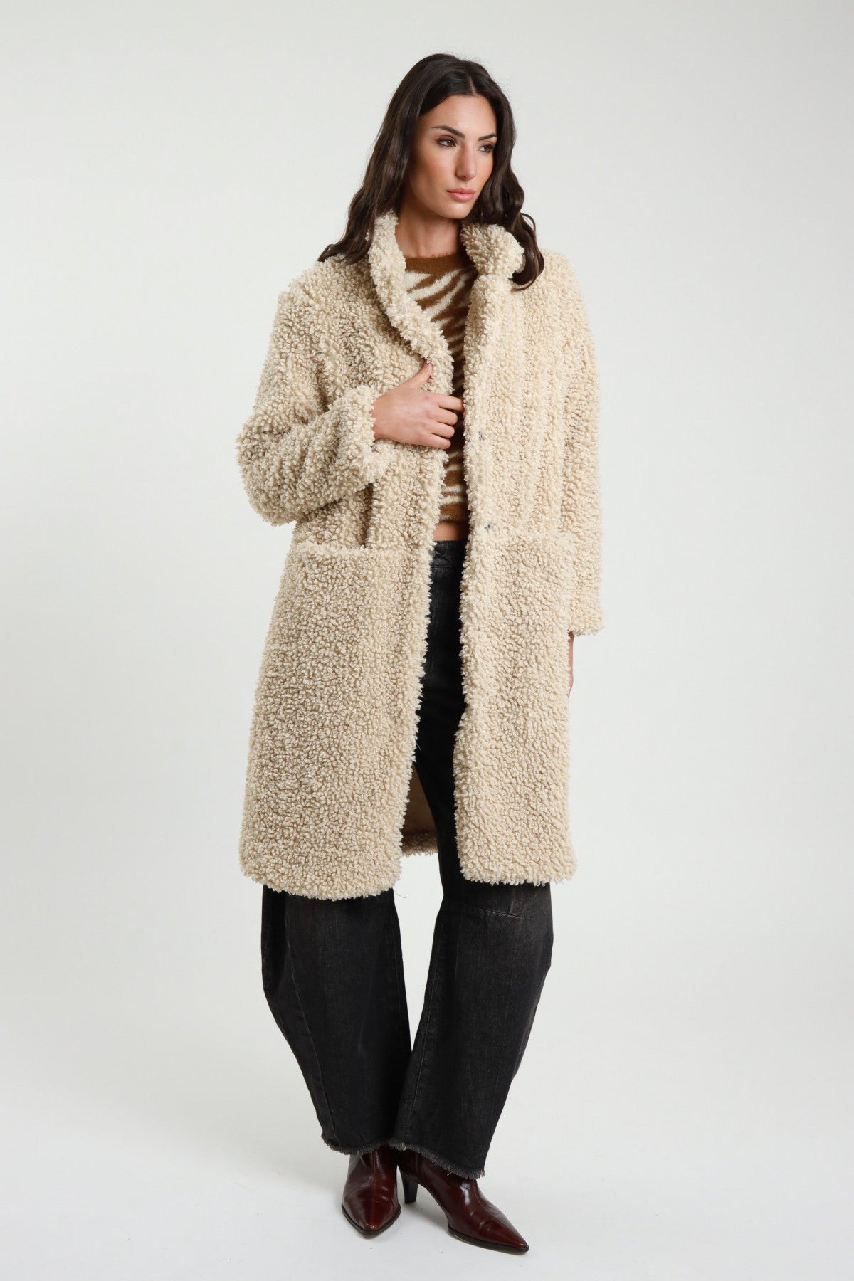 SUSY MIX - Cappotto teddy