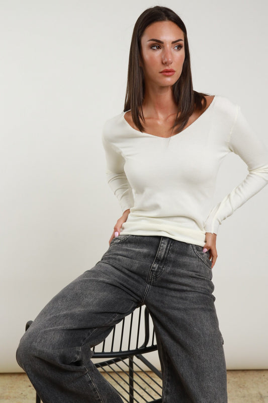 SUSY MIX - Maglia scollo V