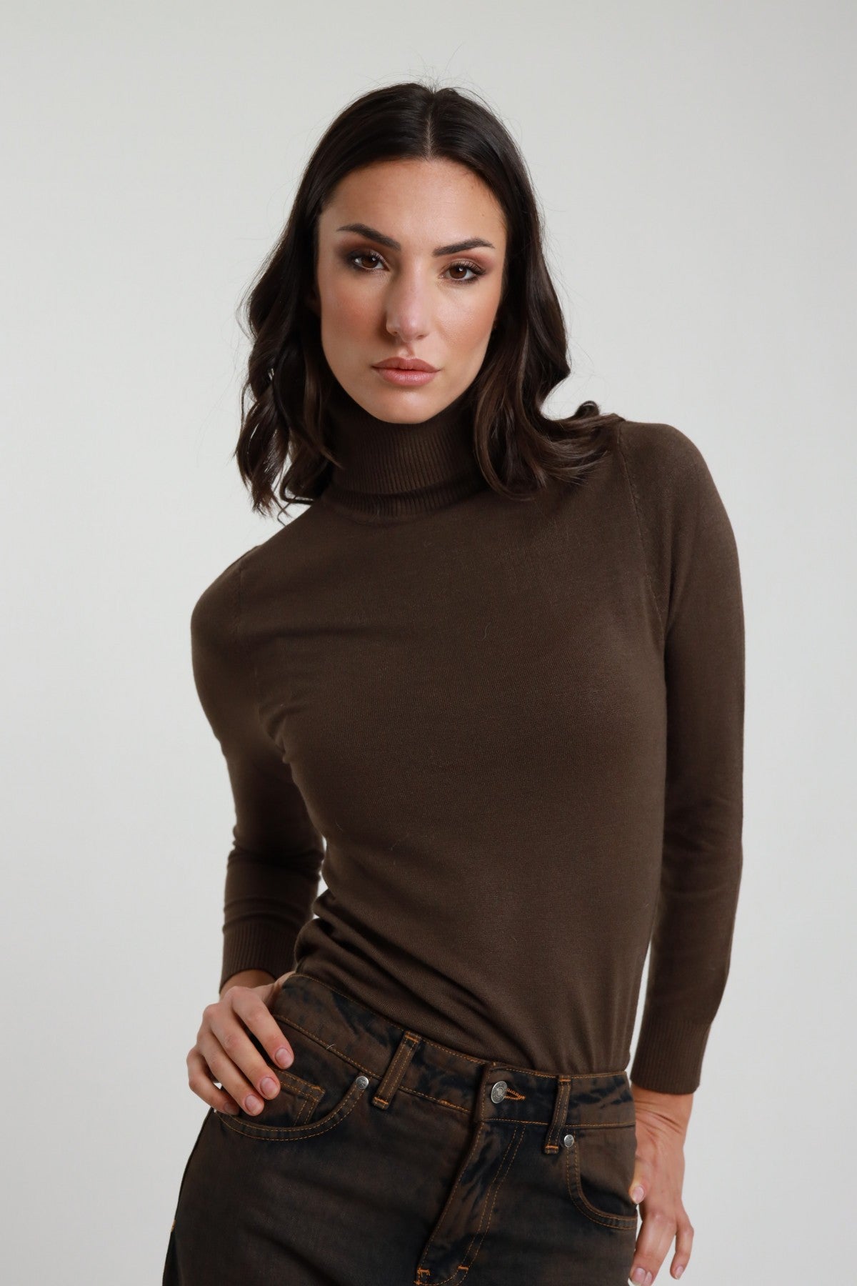 SUSY MIX - Maglia dolcevita